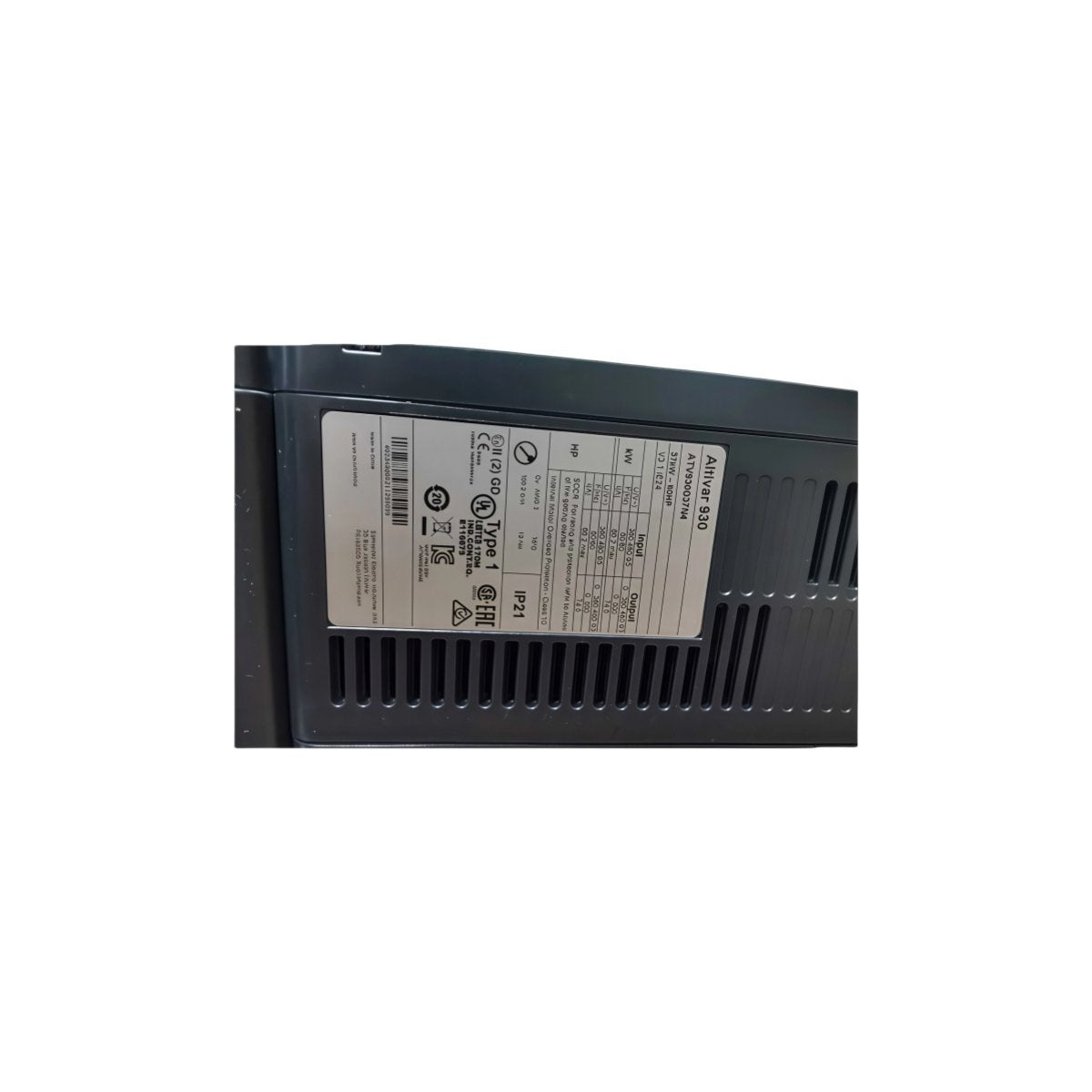 Variador de velocidad Schneider Electric Altivar serie 930 de 37kW - ATV930D37N4