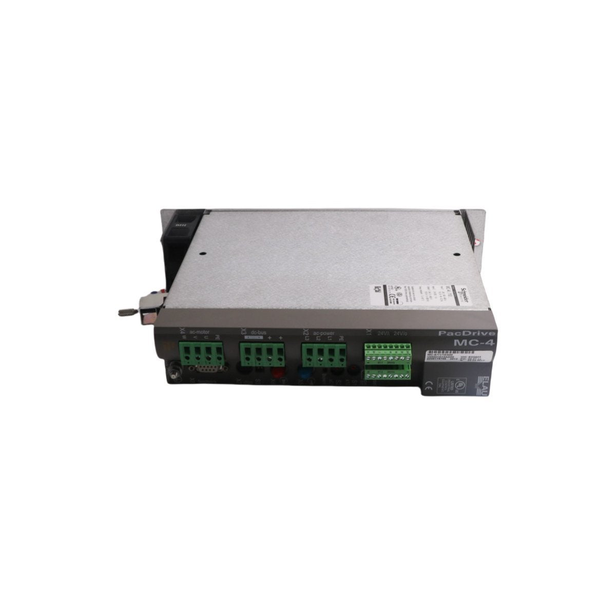 Schneider Electric PacDrive MC-4/11/10/400 AC Servo Drive Module HW:E0P603 SW:00.22.03