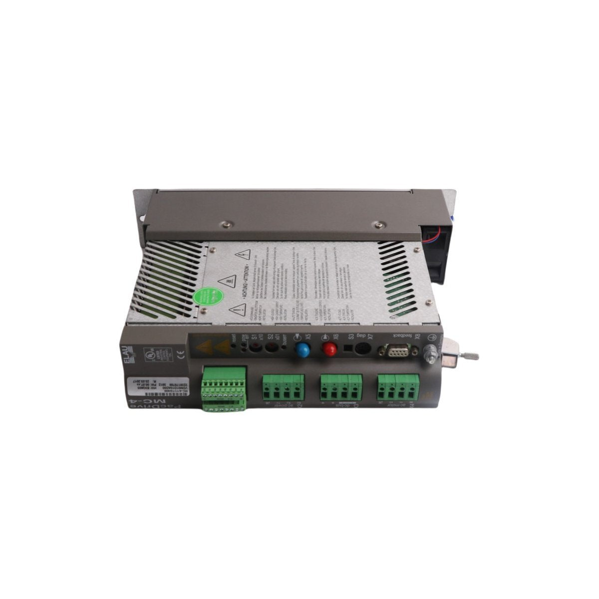 Schneider Electric PacDrive MC-4/11/10/400 AC Servo Drive Module HW:E0P603 SW:00.22.03
