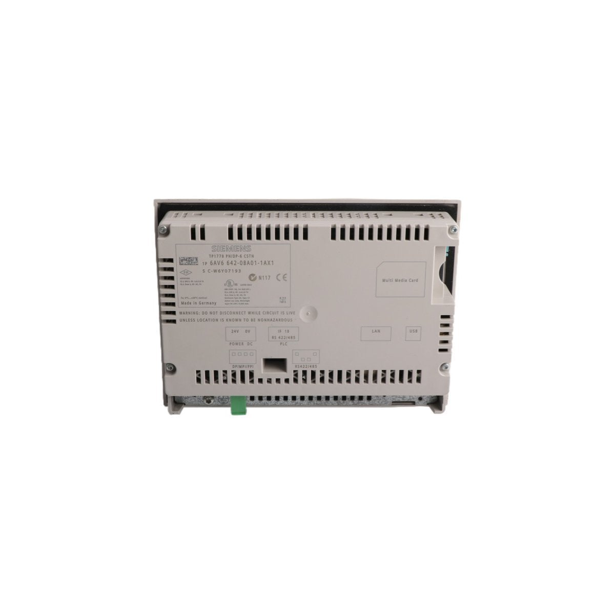 6AV6642-0BA01-1AX1 Siemens SIMATIC TP 177B 6