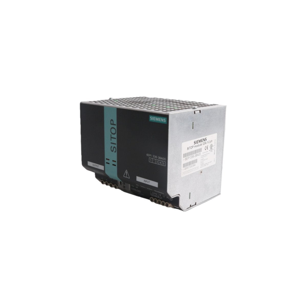 6EP1336-3BA00 Siemens SITOP Modular 20A Stabilized Power Supply 24V DC Industrial PSU