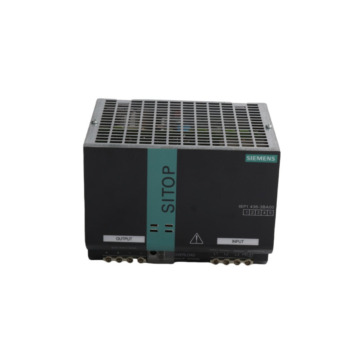 6EP1436-3BA00 Siemens SITOP Modular 20 3-Phase Power Supply 24V/20A