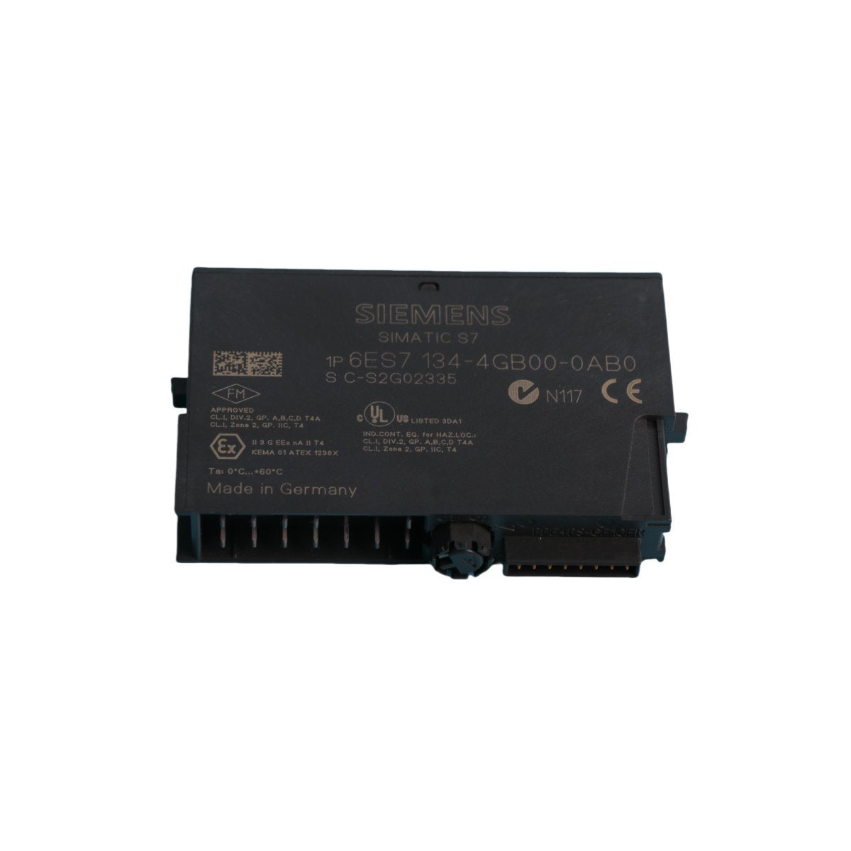 Siemens 6ES7134-4GB00-0AB0 Módulo de entrada analógica SIMATIC ET 200S 2AI I de 2 hilos