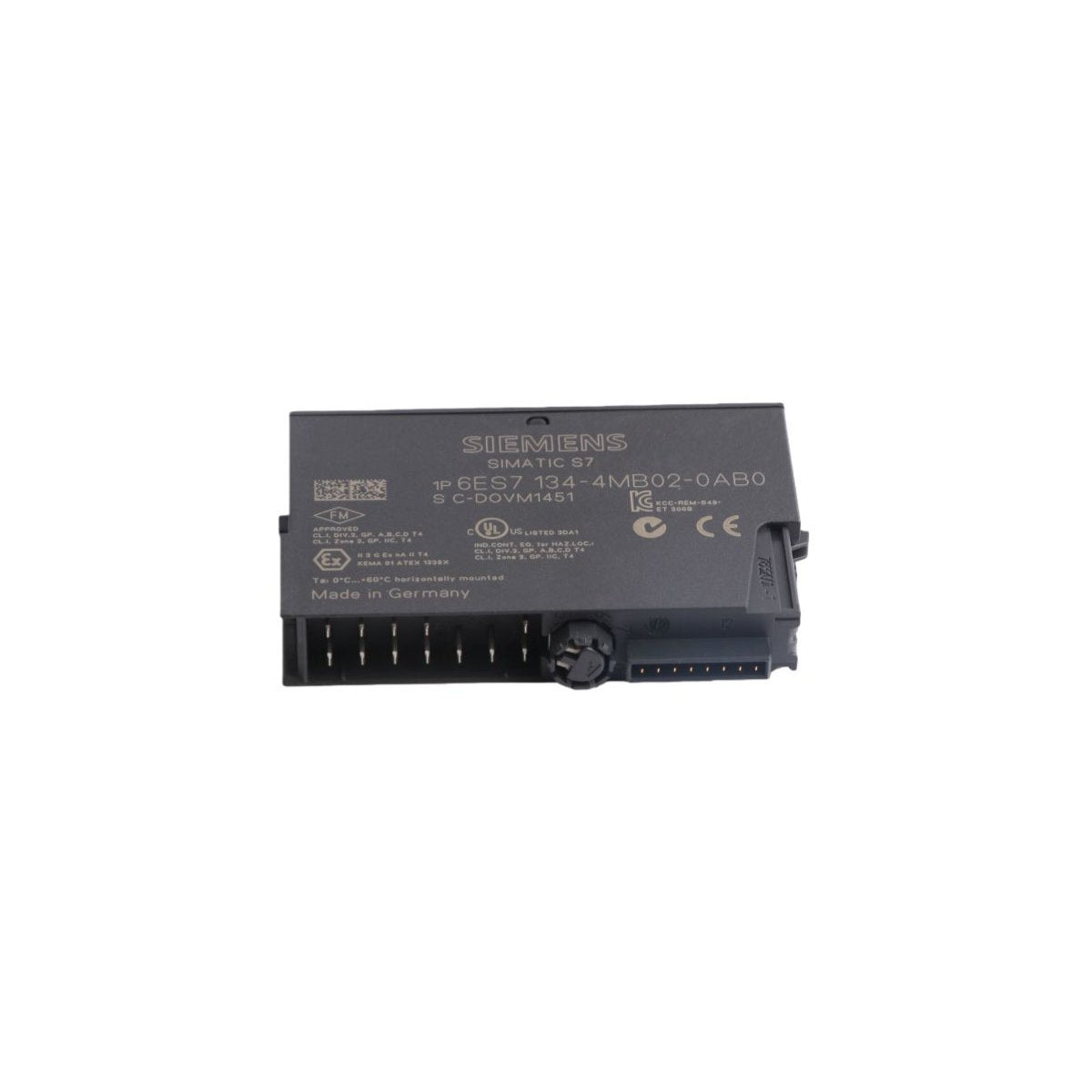 6ES7134-4MB02-0AB0 Siemens SIMATIC ET 200S 2AI I High Feature Analog Input Module