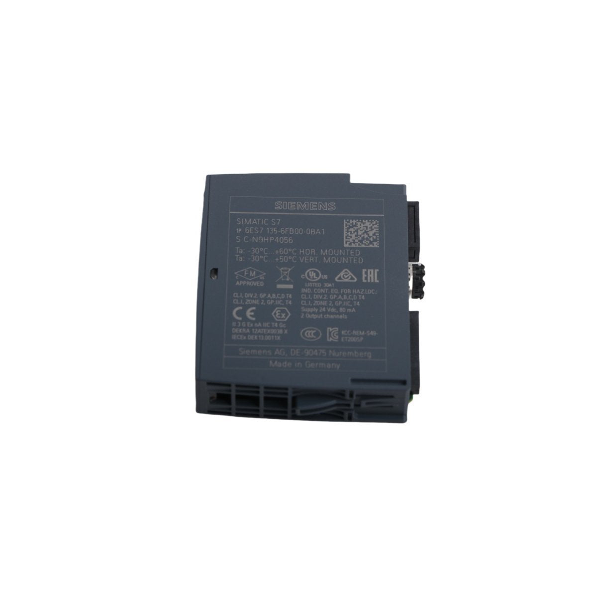 6ES7135-4FB00-0AB0 Siemens SIMATIC ET 200S 2-Channel Analog Output Module