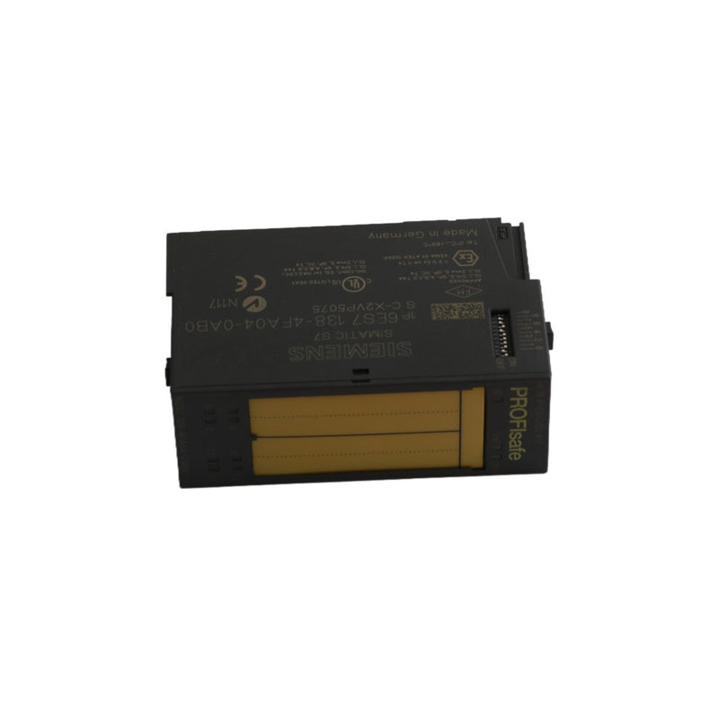 6ES7138-4FA03-0AB0 Siemens SIMATIC ET 200S Fail-Safe Digital Input Module