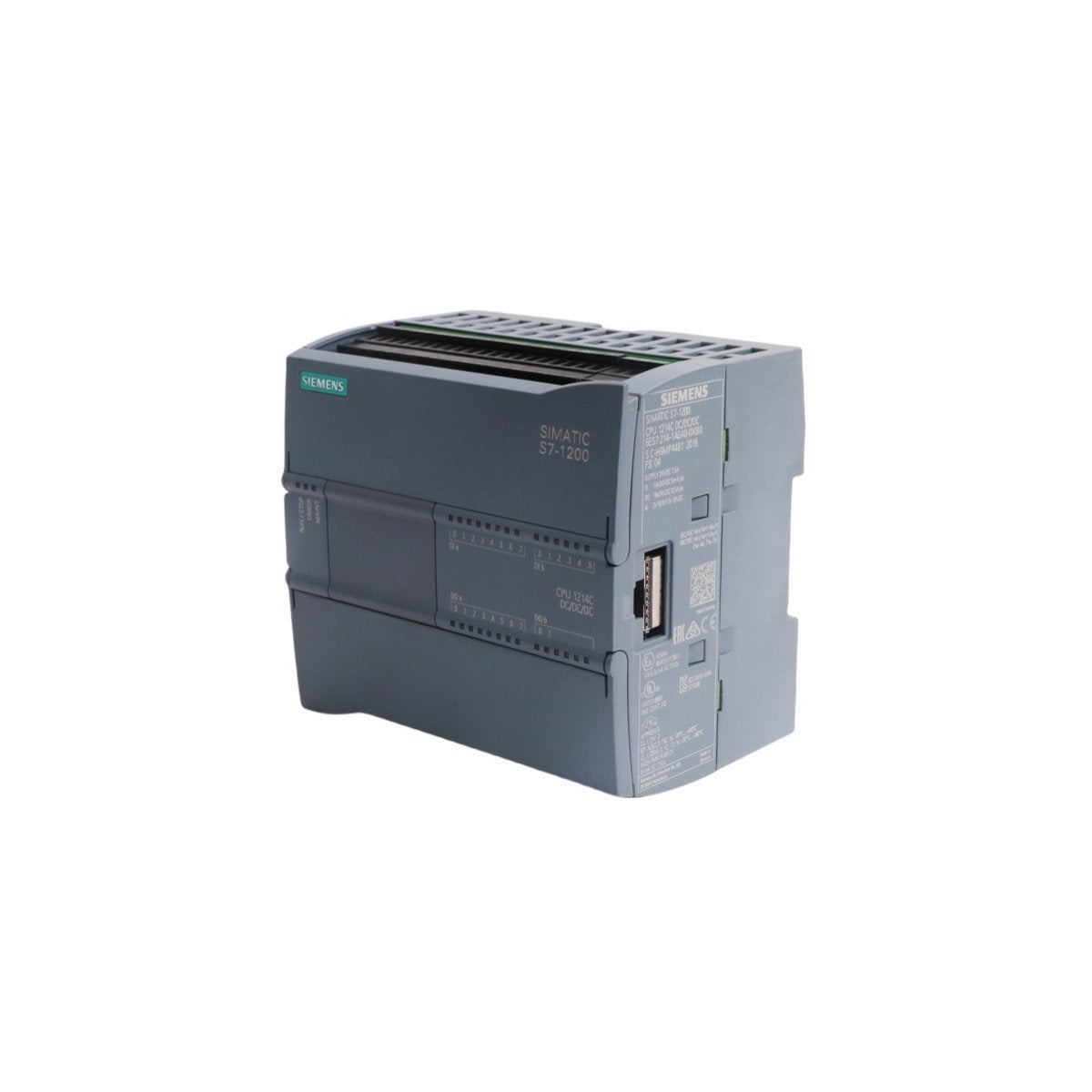 6ES7214-1AG40-0XB0 وحدة التحكم المدمجة Siemens SIMATIC S7-1200 CPU 1214C DC/DC/DC