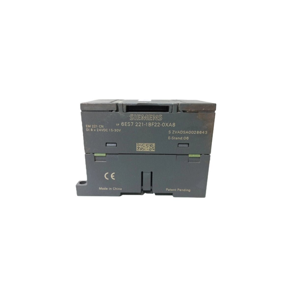 6ES7221-1BF22-0XA8 Siemens SIMATIC S7-200 CN Digital Input Module EM 221