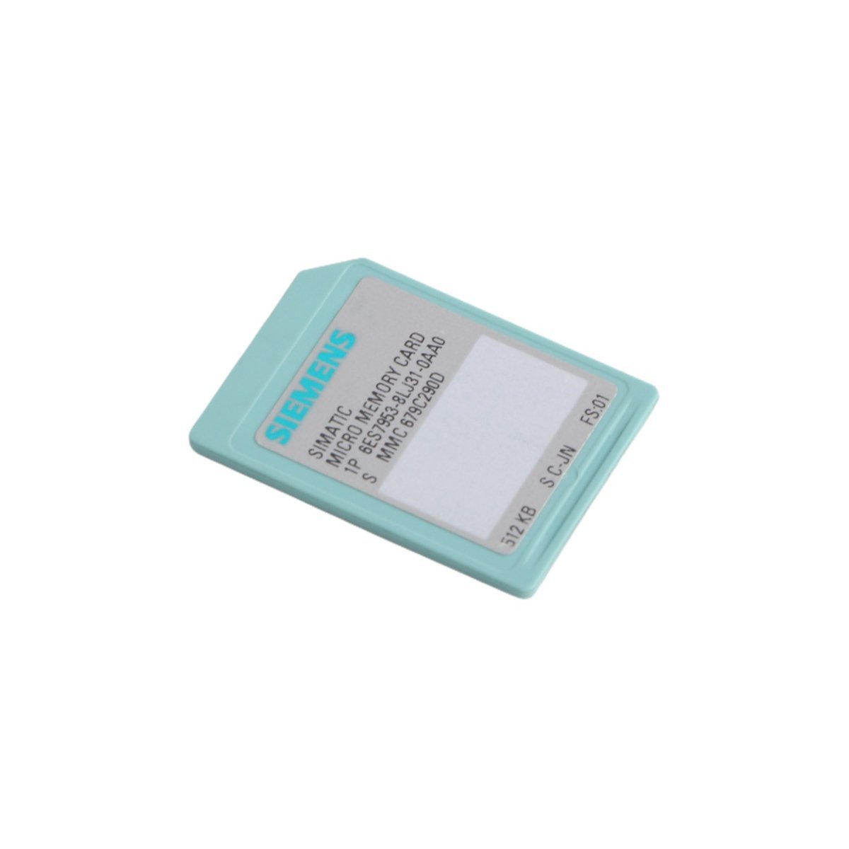 بطاقة ذاكرة Siemens SIMATIC S7 Micro بحجم 512 كيلوبايت 6ES7953-8LJ31-0AA0 تخزين فلاش