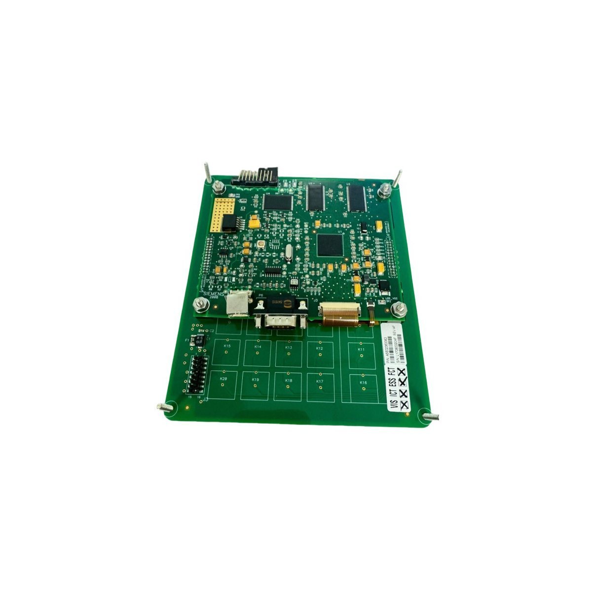 Siemens Multi-Language Control Keypad Assembly A5E02363383