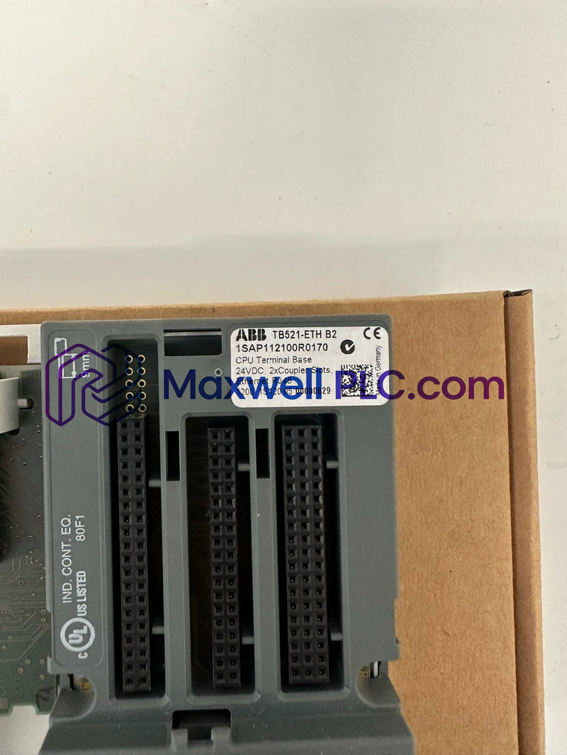 TB521-ETH 1SAP112100R0170 ABB AC500 Terminal Base