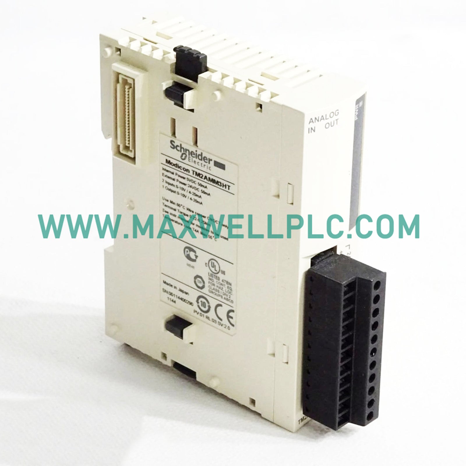 Schneider Electric TM2AMM3HT وحدة إدخال/إخراج تناظرية Modicon M238