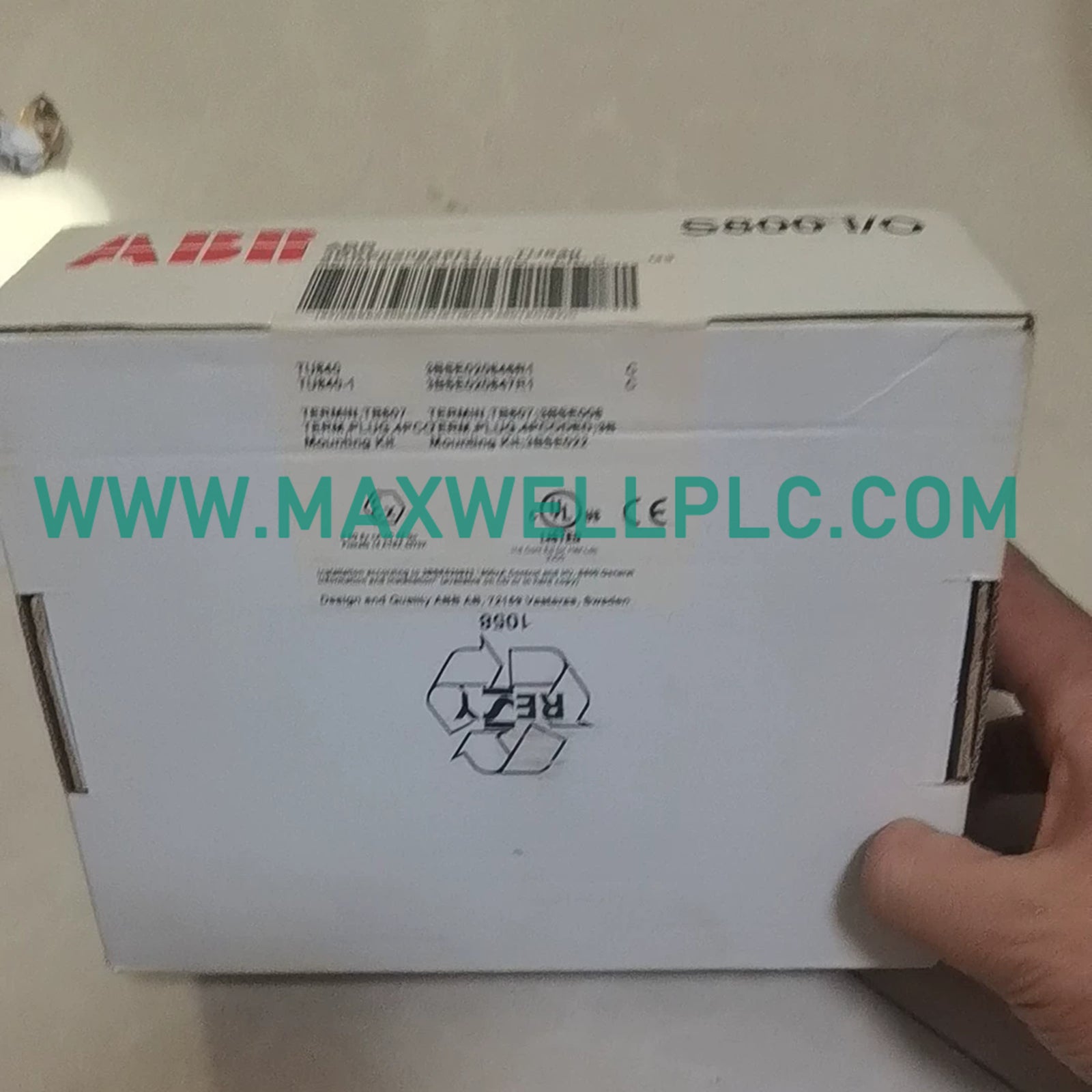 TU840 3BSE020846R1 ABB Module Termination Unit S800 I/O
