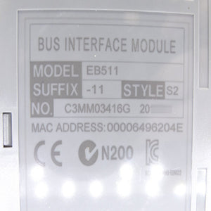 Yokogawa EB511-11 Style S2 Bus Interface Module (Model EB511)