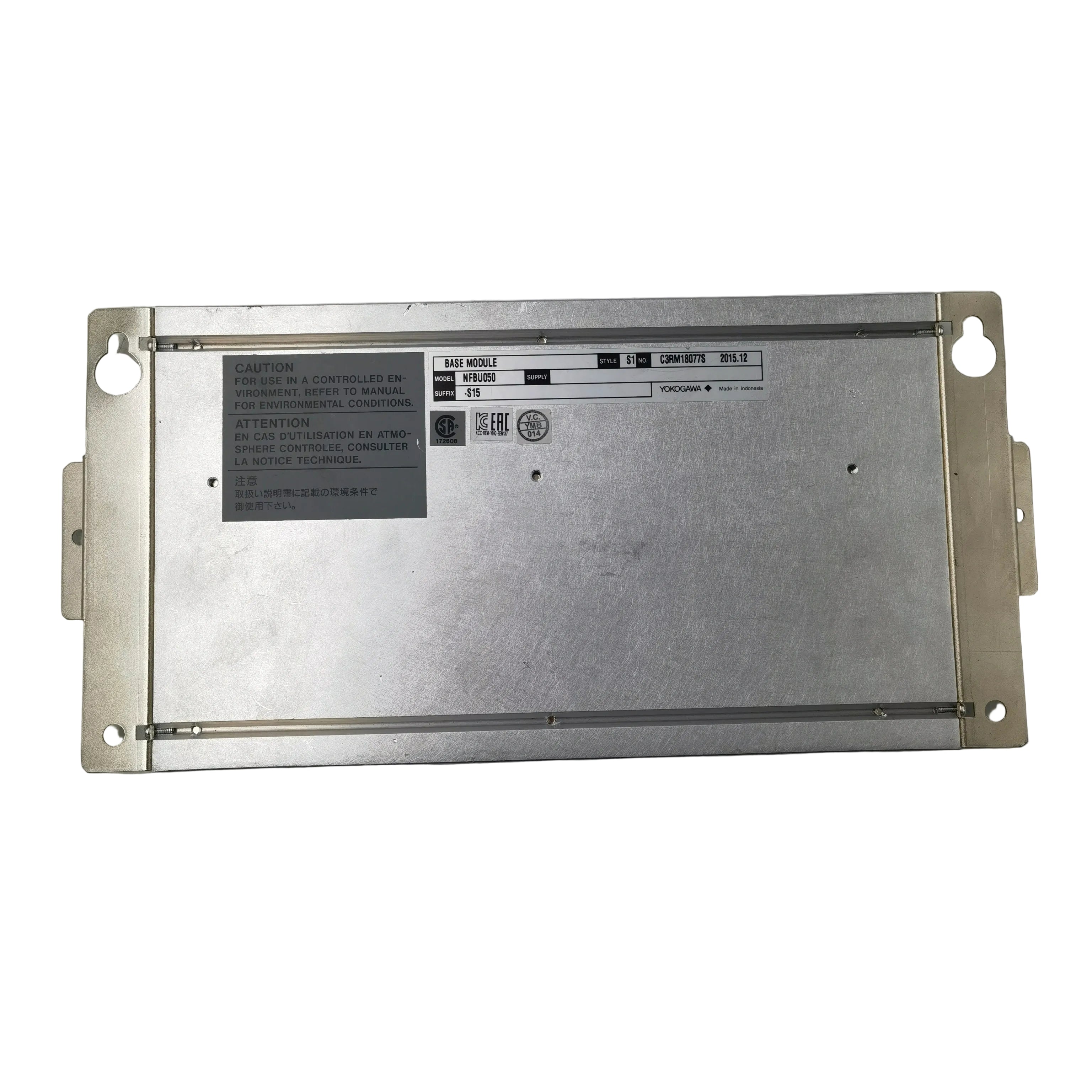 Yokogawa NFBU050-S15 Short Base Module (DIN Rail Mount, 3-Slot)